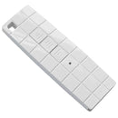 vidaXL kék és fehér motorizált kazettás napellenző 450 x 300 cm