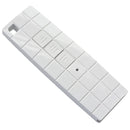 vidaXL kék és fehér motorizált kazettás napellenző 450 x 300 cm