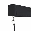 vidaXL kék és fehér manuális kazettás napellenző 400 x 300 cm