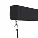 vidaXL kék és fehér manuális kazettás napellenző 450 x 300 cm