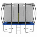 vidaXL négyszögű trambulinszett 274 x 183 x 76 cm 150 kg