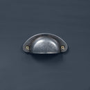 vidaXL Hill szürke tömör fenyőfa tálalószekrény 125 x 40 x 80 cm