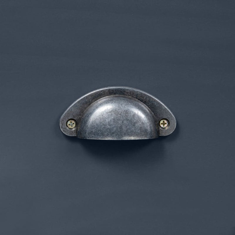 vidaXL Hill szürke tömör fenyőfa tálalószekrény 125 x 40 x 80 cm