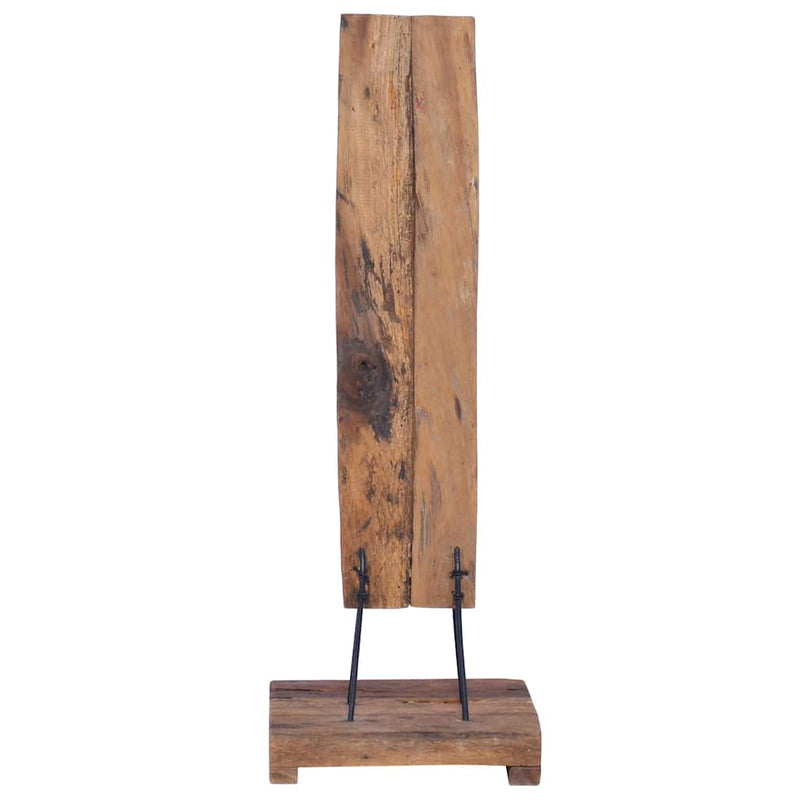 vidaXL tömör tíkfa bortartó állvány 6 palackhoz 35 x 35 x 100 cm