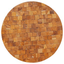 vidaXL tömör tíkfa dohányzóasztal 60 x 60 x 35 cm