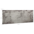 vidaXL falra szerelhető mágneses üvegtábla 60 x 20 cm