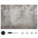vidaXL falra szerelhető mágneses üvegtábla 50 x 30 cm