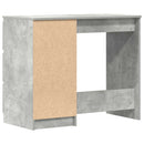 vidaXL betonszürke szerelt fa íróasztal 90 x 45 x 76 cm
