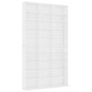 vidaXL fehér szerelt fa CD-szekrény 102 x 23 x 177,5 cm