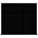 vidaXL fehér szerelt fa CD-tartó szekrény 102 x 23 x 89,5 cm