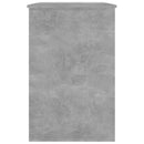 vidaXL betonszürke szerelt fa íróasztal 100 x 50 x 76 cm