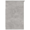 vidaXL betonszürke szerelt fa fiókos szekrény 40 x 50 x 76 cm