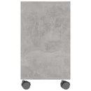 vidaXL betonszürke szerelt fa kisasztal 70 x 35 x 55 cm