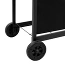 vidaXL fekete gáz grillsütő 6 égővel