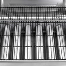 vidaXL ezüst gáz grillsütő 6 égővel