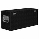 vidaXL fekete alumíniumdoboz 80 x 30 x 35 cm