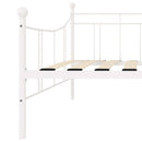 vidaXL fehér fém kanapéágy-keret 90 x 200 cm