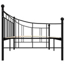 vidaXL fekete fém kanapéágy-keret 90 x 200 cm