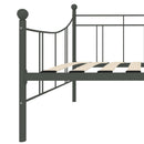 vidaXL szürke fém kanapéágy-keret 90 x 200 cm