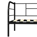 vidaXL fekete fém kanapéágy-keret 90 x 200 cm