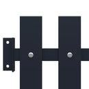 vidaXL antracit színű porszórt acél kerítéspanel 178 x 100 cm