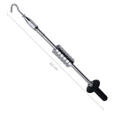 vidaXL szénacél csúszókalapács kampóval 63 cm