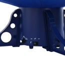 vidaXL kék PVC havazó karácsonyfa ernyő alakú talppal 170 cm