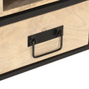 vidaXL tömör mangófa dohányzóasztal 100 x 50 x 40 cm