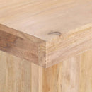 vidaXL tömör mangófa étkezőasztal 120 x 120 x 77 cm