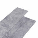 vidaXL Padlódeszkák 18 pcs Szürke 5,26 m² PVC
