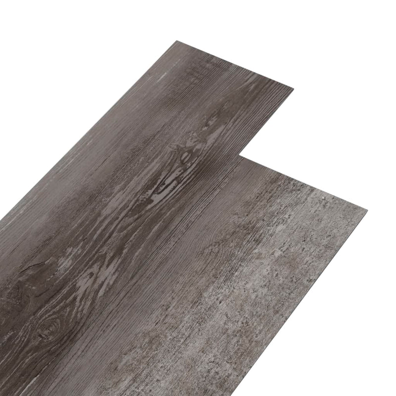 vidaXL csíkos famintás nem öntapadó PVC padlólapok 2 mm 5,26 m²