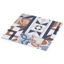 vidaXL mono mintás öntapadó PVC padlóburkolat 5,11 m²