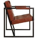 vidaXL 2 személyes barna valódi kecskebőr kanapé