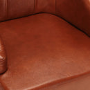 vidaXL 2 db barna valódi kecskebőr étkezőszék