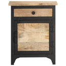 vidaXL tömör mangófa éjjeliszekrény 40 x 30 x 50 cm