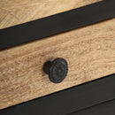 vidaXL tömör mangófa éjjeliszekrény 40 x 30 x 50 cm