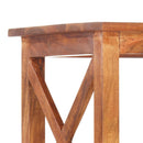 vidaXL tömör akácfa könyvszekrény mézszínű felülettel 60 x 30 x 160 cm