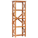 vidaXL tömör akácfa könyvszekrény mézszínű felülettel 60 x 30 x 160 cm