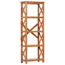 vidaXL tömör akácfa könyvszekrény mézszínű felülettel 60 x 30 x 160 cm