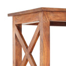 vidaXL tömör akácfa könyvszekrény mézszínű felülettel 100x30x180 cm