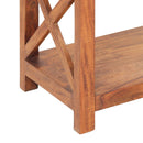 vidaXL tömör akácfa könyvszekrény mézszínű felülettel 100x30x180 cm