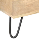 vidaXL tömör mangófa láda 90 x 40 x 45 cm