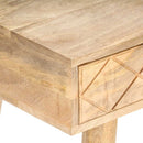 vidaXL tömör mangófa öltözőasztal 100 x 50 x 76 cm
