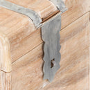 vidaXL tömör akácfa tárolóláda 90 x 40 x 40 cm