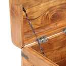 vidaXL tömör akácfa láda 40 x 40 x 40 cm