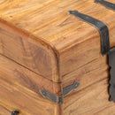 vidaXL tömör akácfa láda 40 x 40 x 40 cm