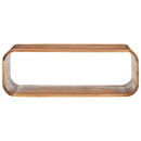 vidaXL tömör akácfa dohányzóasztal 90 x 50 x 30 cm