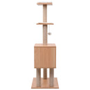 vidaXL macskabútor szizál kaparófákkal 123 cm