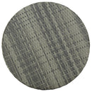 vidaXL szürke polyrattan kerti asztal 60,5 x 106 cm