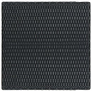 vidaXL fekete polyrattan kerti bárasztal 60,5 x 60,5 x 110,5 cm